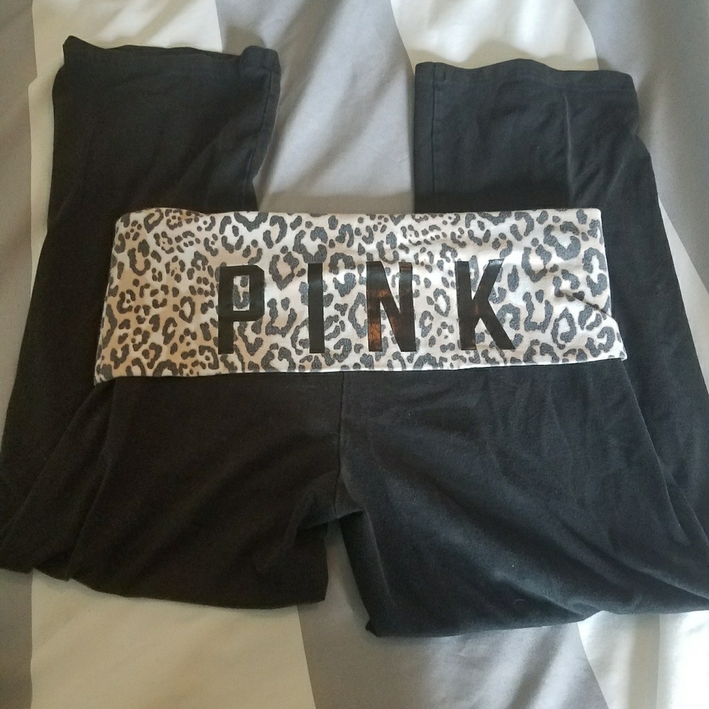 Victoria secret pink yoga capris